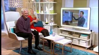 Stephen Mulhern wearing lycra trousers - 10th Sept 2013