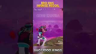 Recoil is wild! #fun #fortnite #gaming #brainrot #fortniteclips #kadura #likeandsubscribe