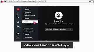 [LG WebOS TV] - YouTube Settings in LG Smart TVs