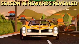 SEASON 18 REWARDS REVEALED! (Roblox Jailbreak)