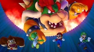 Mario Party 10 - Whimsical Waters (2 Player Bowser Party Mode)