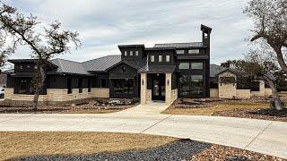 MAGNIFICENT DARK MOODY CUSTOM HOUSE TOUR IN TEXAS ON 1+ ACRE LOT!