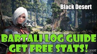 [Black Desert] Bartali Adventure Log Overview and Book 1 Guide | Free Bonus AP, DP and Inventory