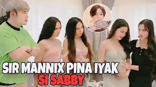 SIR MANNIX SINABIHAN NA PANGET ANG BAHAY NG MARIE TWINS  SABBY UMIYAK #yabby