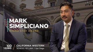 California Western School of Law 2024 Rising Star Award