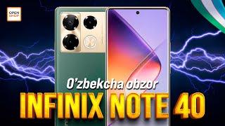 INFINIX NOTE 40 | O'zbekcha obzor