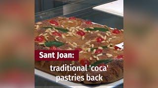 Traditional Sant Joan pastries back