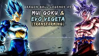 Dragon Ball Legends OST - MUI Goku & EVO Vegeta (Transforming)