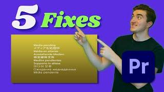 5 Solutions to “Media Pending” Error in Premiere Pro