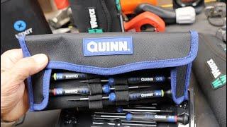 Case is worth price of admission! QUINN 12-Piece Precision Screwdriver Set: Harbor Freight like Wera