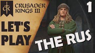 Crusader Kings 3 – Let’s Play – The Rus – Ep. 1 (Bastards Are Cool)