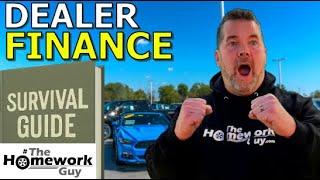 DEALER FINANCE OFFICE SURVIVAL GUIDE: (Car Dealers) - Kevin Hunter The Homework Guy