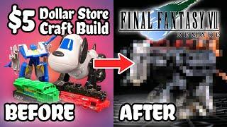 DOLLAR TREE KITBASHING // Final Fantasy VII Figure