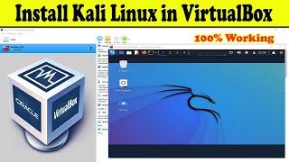 How to Install Kali Linux on windows 10 VirtualBox