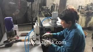 ZGTEK: stainless steel ring welding with butt welder