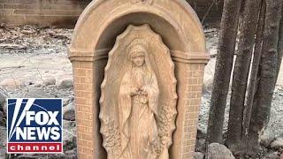 'HEALING': Statue of Mary survives California wildfires in 'perfect condition'