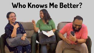 Who knows me better | Mother v/s Husband | Tharakalyan | Arjun Somasekhar | Sowbhagya Venkitesh