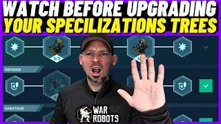 Specializations - 3 Upgrade Methods - Cheap to Expensive - War Robots Specializations Guide