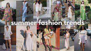 top 12 aesthetic fashion trends summer 2025