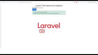 Laravel 11 File Upload with Validation