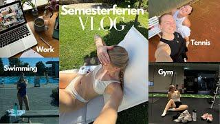 Vlog | produktive Semesterferien - Gym & Schwimmen - Girls Talk & Period Pantie Review