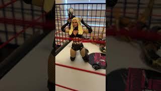 Bianca routine to wall women’s championship and a triple strength match JJSE WWE FIGS PART 243￼