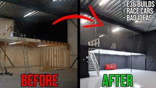 Building a dream garage with the boys PT1 - Demolition and Painting