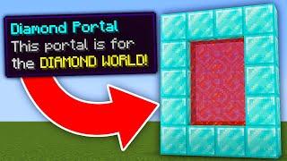 Minecraft, But There Are Custom Portals...