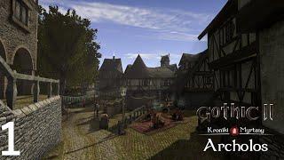 Gothic 2 Archolos Игрофильм Прохождение без комментариев Прибытие на Архолос Хроники Миртаны часть 1