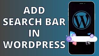 How To Add Search Bar In WordPress Menu (EASY)