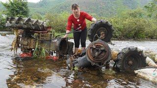 Girl Genius: Restore severely damaged agricultural machinery that has been swept away by water