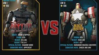 Real Steel WRB Atom VS Blockbuster NEW graphics blows