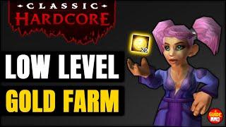 Low Level Gold Farming in Hardcore Classic WoW