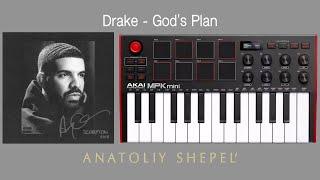 Drake - God's Plan (Akai MPK mini cover)