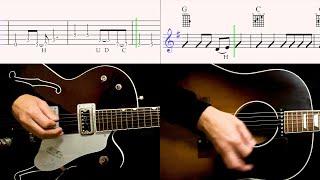 Guitar TAB : Act Naturally - The Beatles