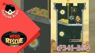 HERO RESCUE LEVEL 341 TO 350 GAMEPLAY ANDROID IOS