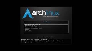 Arch Linux KDE - Install