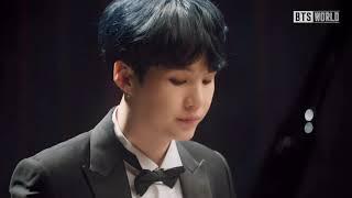 Only Suga can play the piano so beautifully like this!   #BTSWorld #Suga #BTS