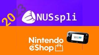 Nintendo eShop 2023 And NUSspli