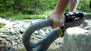 Hydro-Force 300 test run.  Yankee Gold Prospecting New England