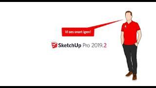 Nyheter i SketchUp Pro 2019.2 - Avmarkera med "Eraser".