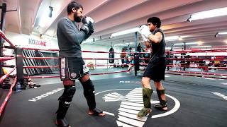 Learn Muay Thai with me! 30 day journey!  | Sparring, Pad Work, Weight Lifting - Days 1 & 2