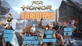 FOR HONOR STEREOTYPES [VIKINGS FACTION]