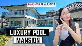 INSIDE Pattaya’s 24.95 M THB Private Pool Mansion | Real Estate in Pattaya Thailand