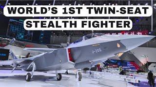 China Revealed Worlds 1st J20S Twin Seat Stealth Fighter