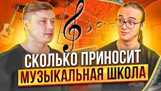 МУЗЫКАЛЬНАЯ ШКОЛА КАК БИЗНЕС | СКОЛЬКО ПРИНОСИТ ГИТАРНАЯ ШКОЛА