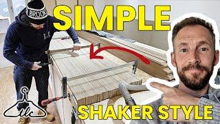 Simple Shaker Style : The EASIEST Shaker Style Doors (Fast)