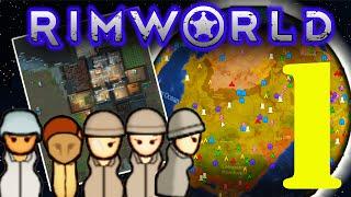 Losing is fun for the first time | Rimworld episode 1 Gameplay