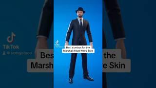 Best combos for the marshall never more skin #fortnite #itemshop #bestcombos #slimshady #outnow #cop