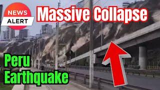 BREAKING: Peru Earthquake sparks Landslide and shakes 13 Million People ! #Lima #Earthquake